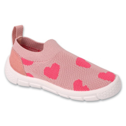 Dziecięce wsuwane buty sportowe różowe 102x018 HONEY