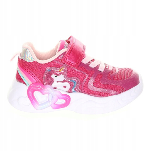 ADIDASY BUTY SPORTOWE ZE ŚWIECĄCĄ PODESZWĄ FUXIA ADIDASY BUTY SPORTOWE ZE ŚWIECĄCĄ PODESZWĄ FUXIA