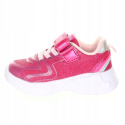 ADIDASY BUTY SPORTOWE ZE ŚWIECĄCĄ PODESZWĄ FUXIA