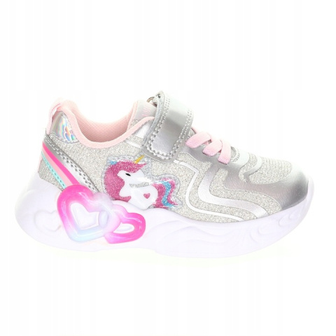ADIDASY BUTY SPORTOWE ZE ŚWIECĄCĄ PODESZWĄ GREY ADIDASY BUTY SPORTOWE ZE ŚWIECĄCĄ PODESZWĄ GREY