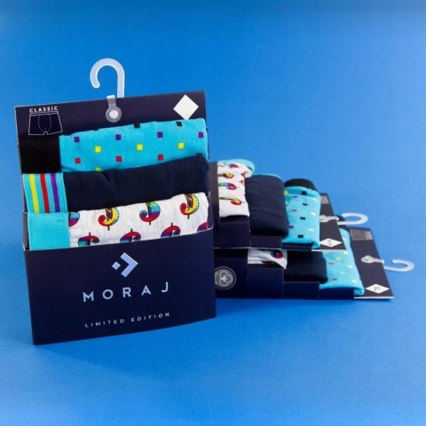 Bokserki chłopięce MORAJ bawełna z elastanem 3-pak LIMITED EDITION Bokserki chłopięce MORAJ bawełna z elastanem 3-pak LIMITED EDITION