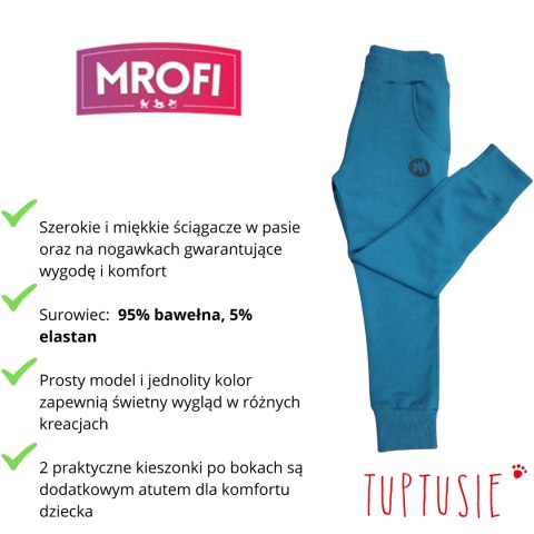 Spodnie dresowe chłopięce Mrofi sport morski Spodnie dresowe chłopięce Mrofi sport morski