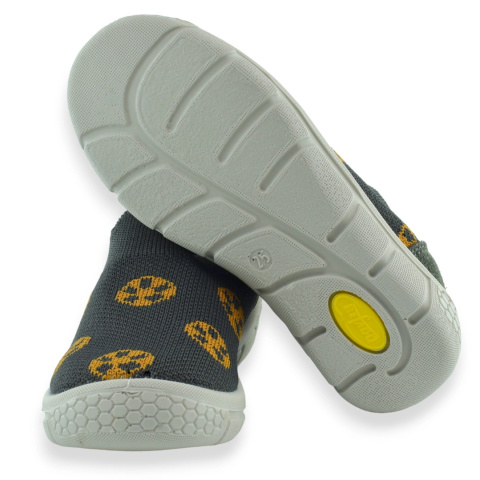 Dziecięce wsuwane buty sportowe szare Befado 102X017 Honey Dziecięce wsuwane buty sportowe szare Befado 102X017 Honey