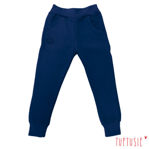 Spodnie dresowe chłopięce Mrofi sport niebieski (night) slim Spodnie dresowe chłopięce Mrofi sport niebieski (night) slim