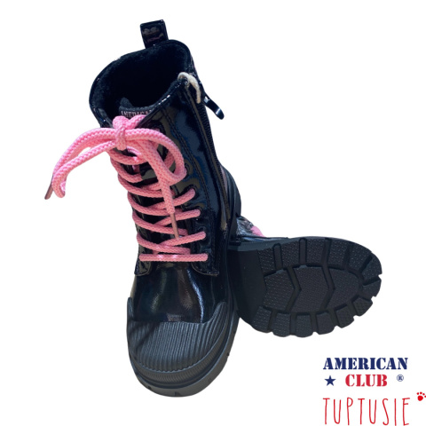 Glany trapry ocieplane dziewczęce American Club Black 147/24 Glany trapry ocieplane dziewczęce American Club Black 147/24