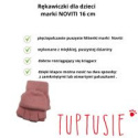 Rękawiczki dziecięce mitenki różowe r.16 Rękawiczki dziecięce mitenki różowe r.16