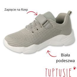 Adidasy sportowe befado szare szkoła przedszkole lekkie