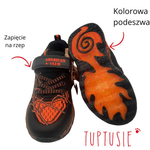 AMERICAN CLUB ADIDASY DZIECIĘCE CZARNE NA RZEP ŚWIECĄCA PODESZWA AMERICAN CLUB ADIDASY DZIECIĘCE CZARNE NA RZEP ŚWIECĄCA PODESZWA