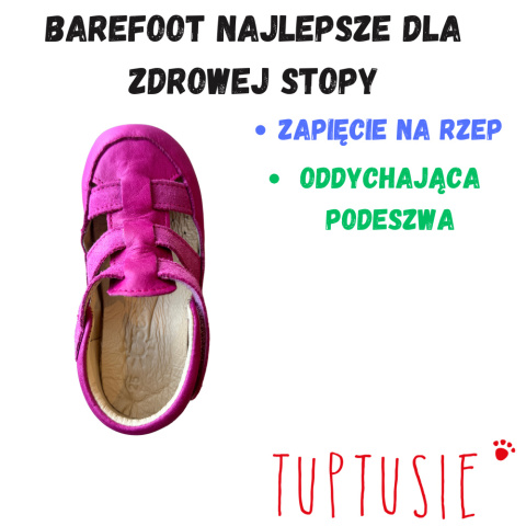 Kapcie OBEX DRIMES róż barefoot Kapcie OBEX DRIMES róż barefoot