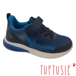 AMERICAN CLUB ADIDASY BUTY DZIECIĘCE NIEBIESKIE NA RZEP ŚWIECĄCA PODESZWA
