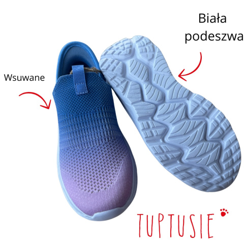 Adidasy sportowe American Club szkoła fioletowe wsuwane lekkie Adidasy sportowe American Club szkoła fioletowe wsuwane lekkie