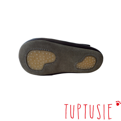 Kapcie OBEX brąz CHOCO barefoot skóra naturalna antypoślizgowe Kapcie OBEX brąz CHOCO barefoot skóra naturalna antypoślizgowe