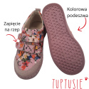 MIDO trampki dziecięce róż kwiaty