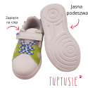 Befado sportowe przedszkole lekkie kolorowe białe zielone