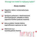 Sandałki dziewczęce Befado wkładka skóra rzepa różowe