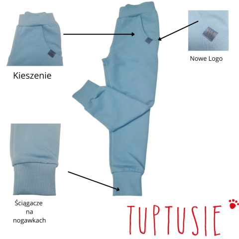 Spodnie dresowe chłopięce Mrofi sport niebieski (ocean) Spodnie dresowe chłopięce Mrofi sport niebieski (ocean)