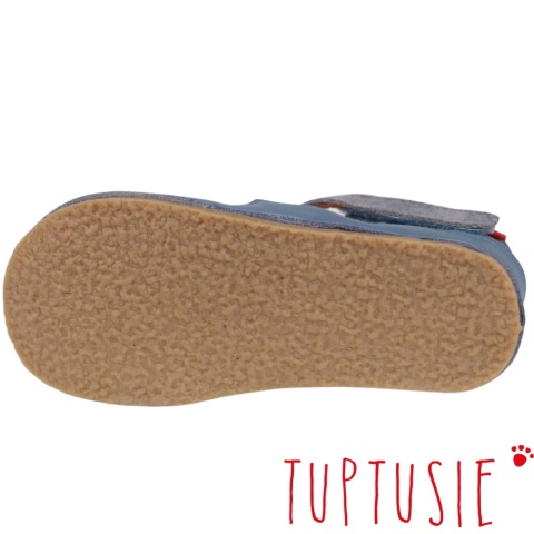Kapcie sandałki OBEX LAMBI niebieskie - OUTDOOR skóra antypoślizgowe R. Kapcie sandałki OBEX LAMBI niebieskie - OUTDOOR skóra antypoślizgowe R.