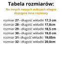 Sandałki chłopięce Befado wkładka skóra rzepy granatowe zabudowane