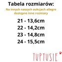 Mazurek trzewiki barefoot puder róż szerokie